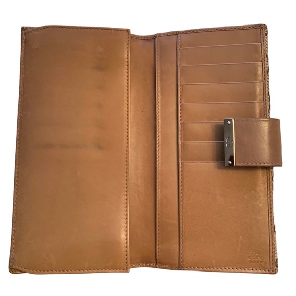 Gucci GG Signature Long Wallet - Picture 6 of 12